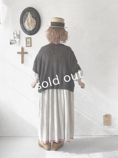 画像8: SO／ヘンプコットンカーディガン・チャコール