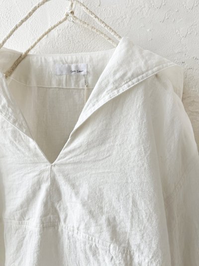 画像7: seasew./302 長袖セーラー襟プルオーバー・オフ