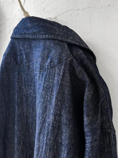 画像9: seasew./104 デニムテーラードジャケット・インディゴ