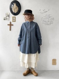 SO／シャツチュニック・ブルー