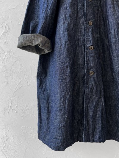 画像6: seasew./104 デニムテーラードジャケット・インディゴ