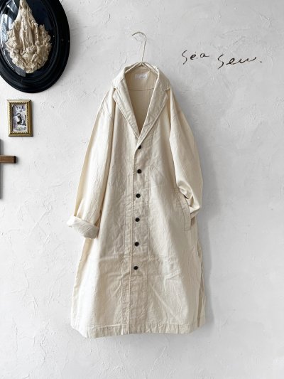 画像2: seasew./109 オックステーラードジャケット・生成り