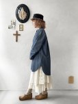画像8: SO/シャツチュニック・ブルー (8)