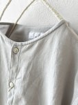 画像5: seasew.／201 コットンリネンノーカラーシャツ・ライラック
