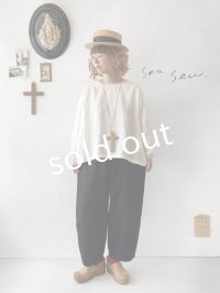 seasew.／302 コットンリネンバルーンプルオーバー・オフ