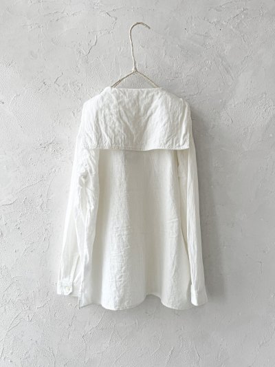 画像8: seasew./302 長袖セーラー襟プルオーバー・オフ