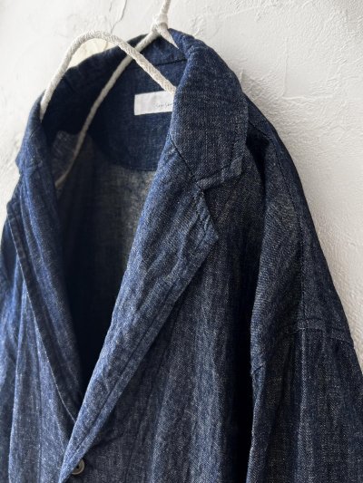 画像4: seasew./104 デニムテーラードジャケット・インディゴ