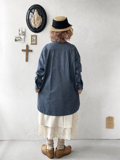 画像9: SO/シャツチュニック・ブルー