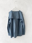 画像6: seasew.／302 長袖セーラー襟プルオーバー・ブルー