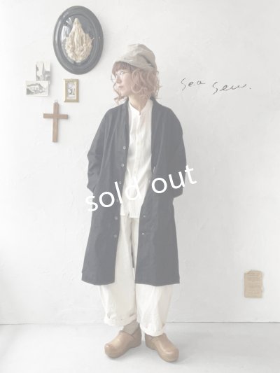 画像6: seasew.／109 オックステーラードジャケット・ブラック