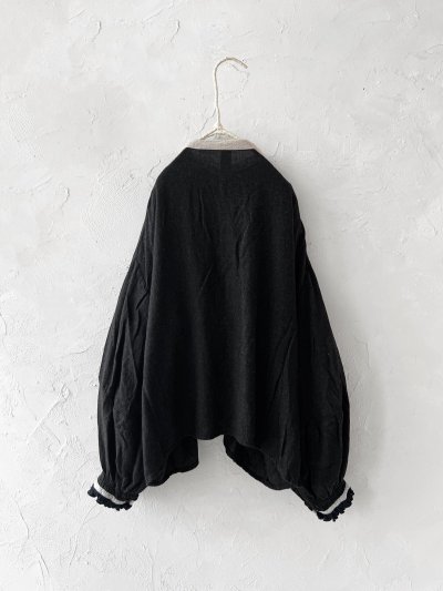 画像5: SO／バルーンスリーブブラウス・スミクロ