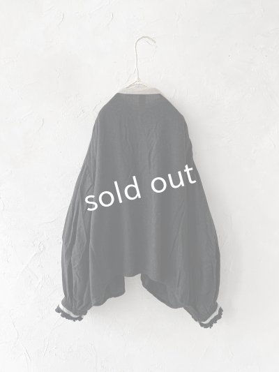 画像5: SO／バルーンスリーブブラウス・スミクロ