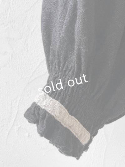 画像4: SO／バルーンスリーブブラウス・スミクロ