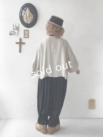 画像10: SO／バルーンスリーブブラウス・ナチュラル