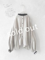 SO／バルーンスリーブブラウス・ナチュラル