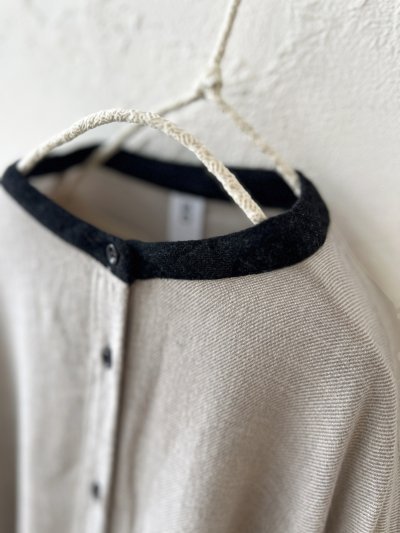 画像2: SO/バルーンスリーブブラウス・ナチュラル