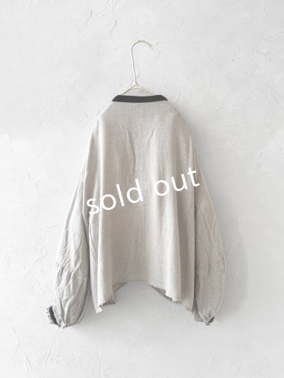 画像7: SO／バルーンスリーブブラウス・ナチュラル