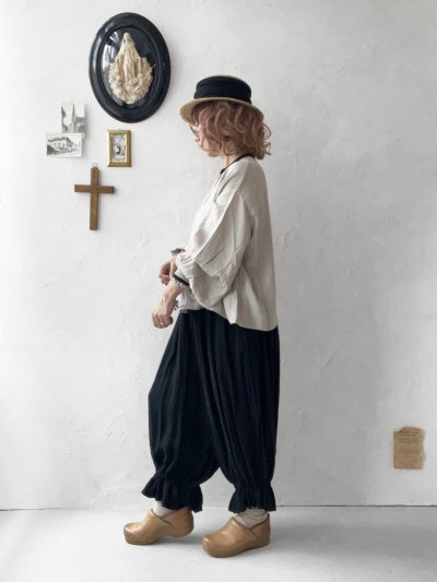 画像9: SO/バルーンスリーブブラウス・ナチュラル