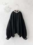 画像1: SO／バルーンスリーブブラウス・スミクロ (1)