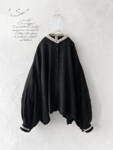 SO／バルーンスリーブブラウス・スミクロ