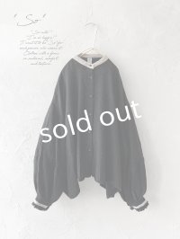 SO／バルーンスリーブブラウス・スミクロ