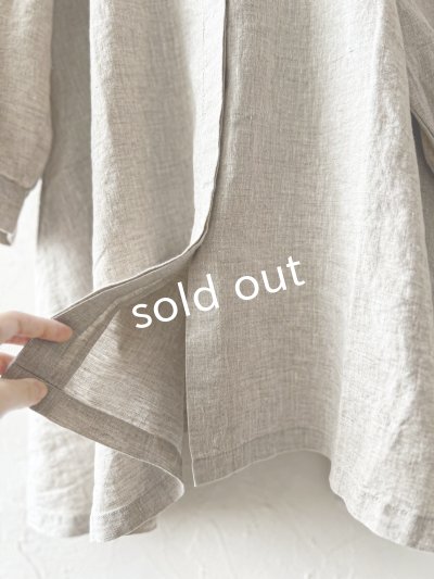 画像3: 08mab/ボタンチュニック・キナリ