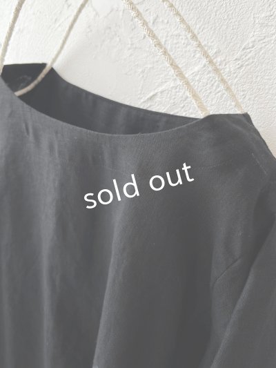 画像2: 08mab/フレアプルオーバー・ブラック