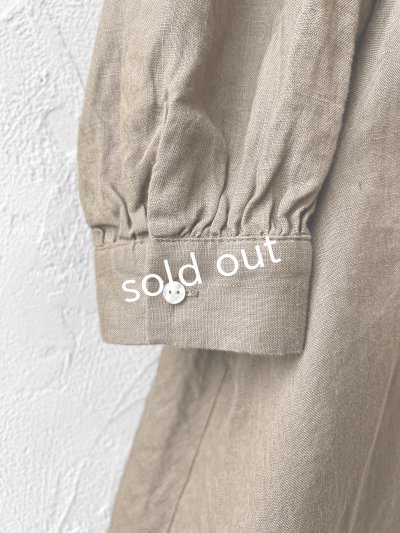 画像3: 08mab/ボタンチュニック・ソイルブラウン