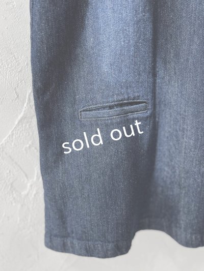 画像5: 08mab/デニム2wayベスト・インディゴ