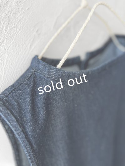 画像4: 08mab/デニム2wayベスト・インディゴ