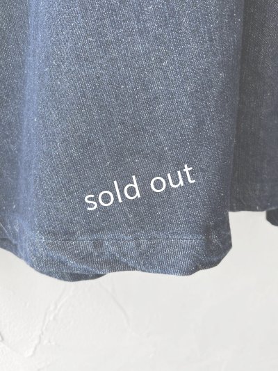 画像6: 08mab/デニムパフスリーブワンピース・インディゴ