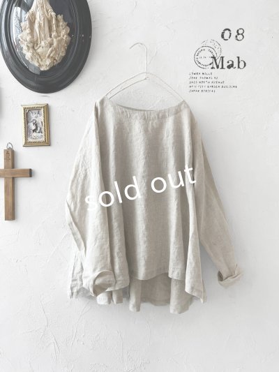 画像1: 08mab/フレアプルオーバー・キナリ