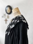 画像3: MARCHE' DE SOEUR／タッセルティペット・黒刺繍