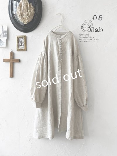 画像2: 08mab/ボタンチュニック・キナリ