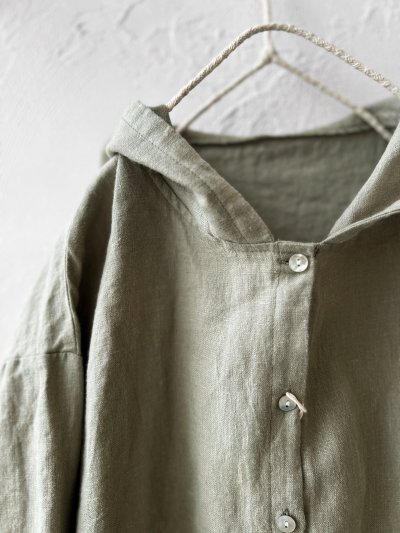 画像4: 08mab/フードプルオーバー・ベージュ