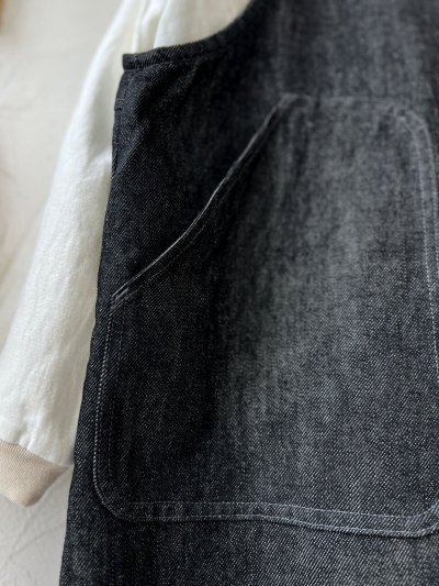 画像6: seasew.／109 デニムオーバーオール・チャコール