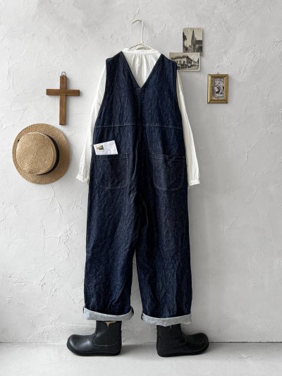画像7: seasew.／109 デニムオーバーオール・インディゴ