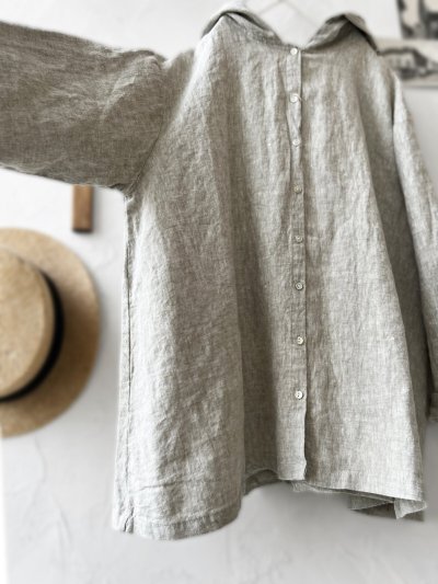 画像7: 08mab/フードプルオーバー・ベージュ