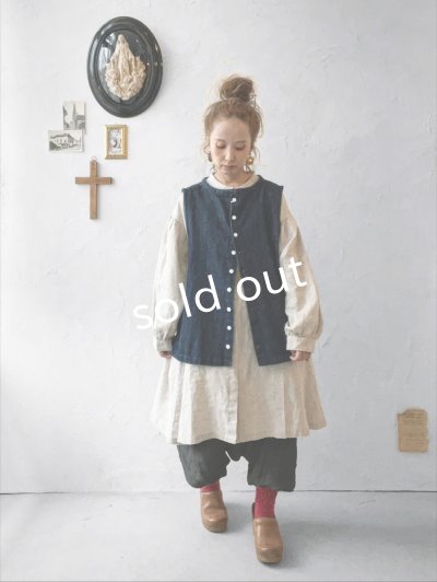 画像11: 08mab/デニム2wayベスト・インディゴ