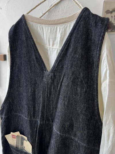 画像9: seasew.／109 デニムオーバーオール・チャコール