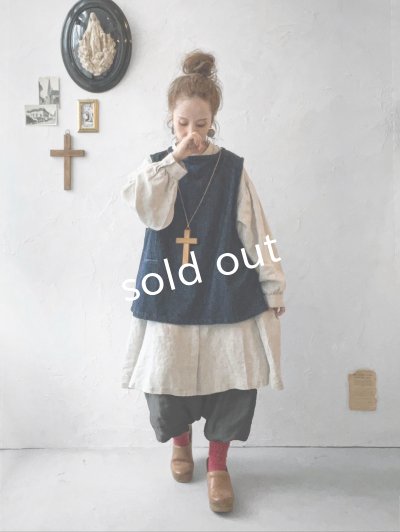 画像10: 08mab/デニム2wayベスト・インディゴ