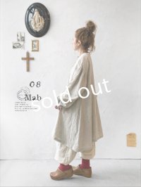 08mab/ボタンチュニック・キナリ
