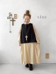 画像1: sloe/2wayポケットボタンベスト・ブラック (1)