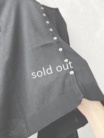 画像6: SO／2wayフレアカーディガン・ブラック