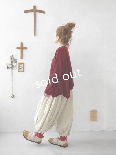 画像7: SO／2wayフレアカーディガン・ボルドー