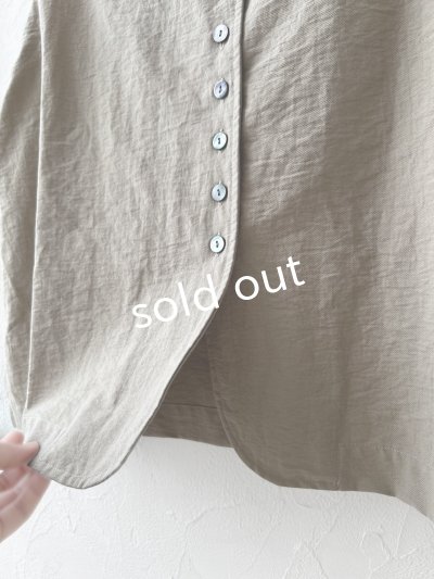 画像5: sloe/2wayポケットボタンベスト・ベージュ
