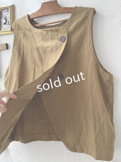 画像7: sloe/2wayラウンドベスト・ブラック