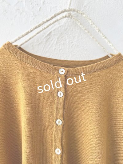 画像3: SO／2wayフレアカーディガン・キャメル