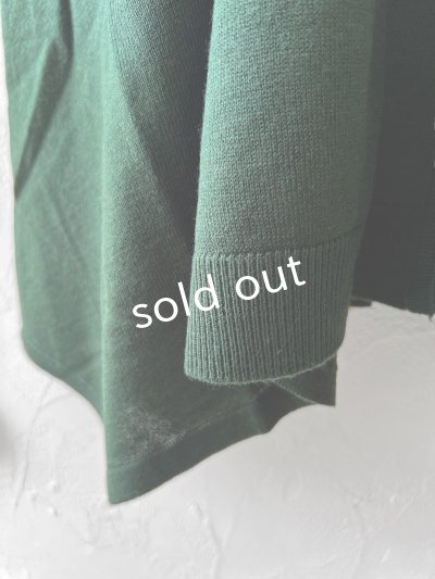 画像5: SO／2wayフレアカーディガン・グリーン