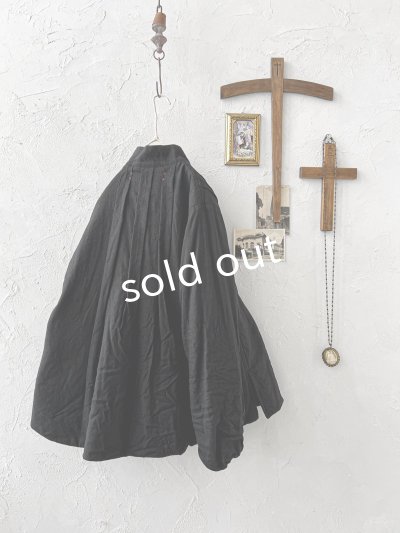 画像9: HALLELUJAH／8, Chemise de Baptême（Model 1920’s）クリスチャンブラウス・black